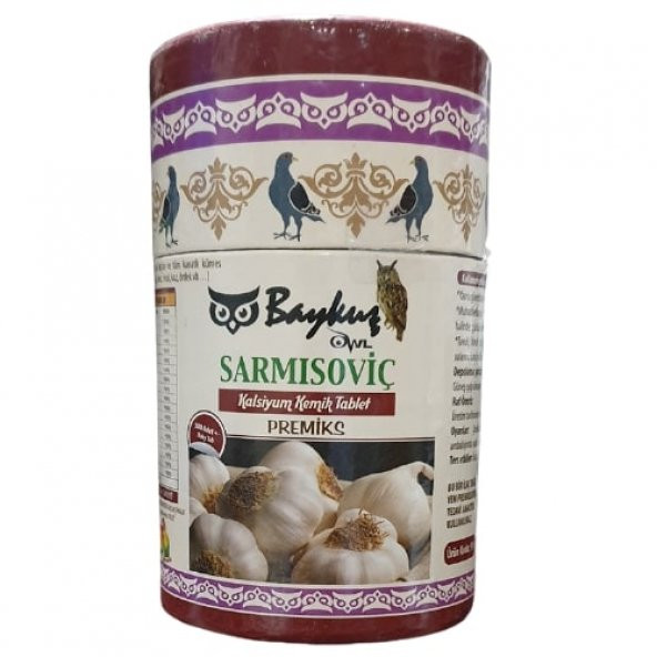 Sarmısoviç Sarımsak Tableti 500 Adet ürün görseli