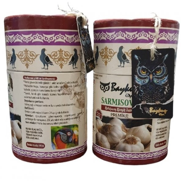 Sarmısoviç Sarımsak Tableti 500 Adet - Resim 2