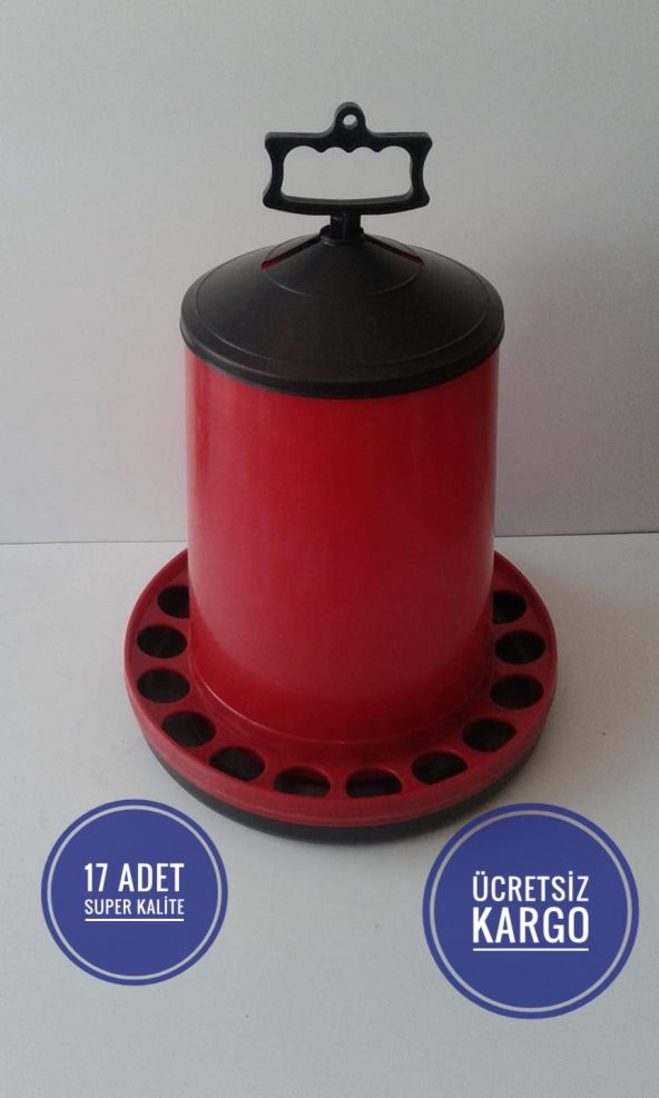 14KG KAPASİTELİ TAVUK YEMLİĞİ 17ADET ÜCRETSİZ KARGO ürün görseli 1