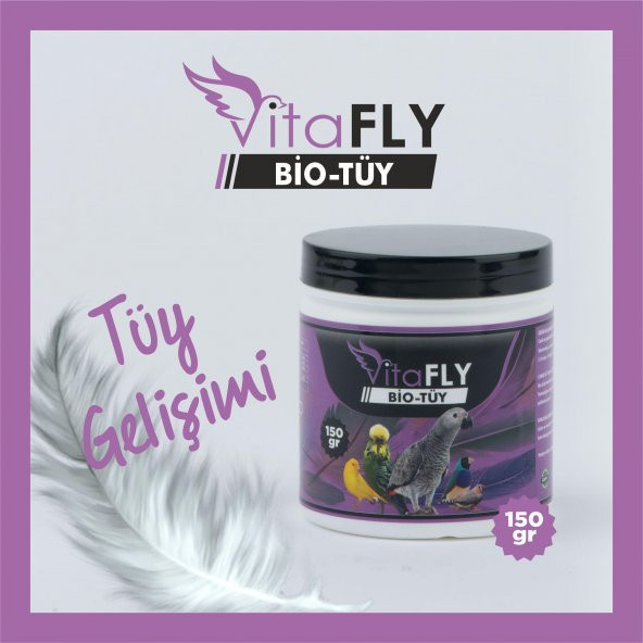 Fly Vet Vitafly Bio-Tüy 150GR Biotin Içerikli Tüy Gelişimi