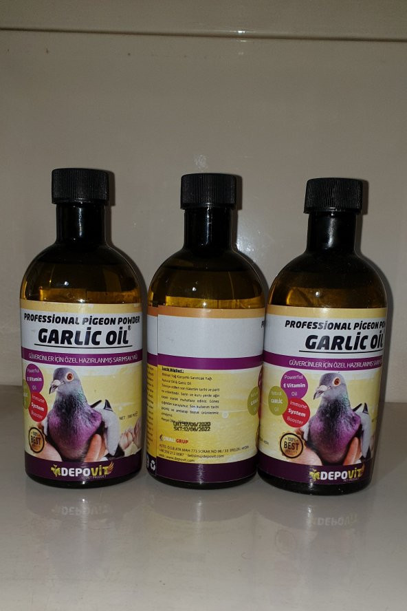 DEPOVİT SARMISAK YAĞI 380ML ÜCRETSİZ KARGO ürün görseli 1