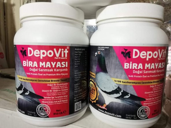 DEPOVİT GOLD BİRA MAYASI 850GR FATURALI - Resim 2