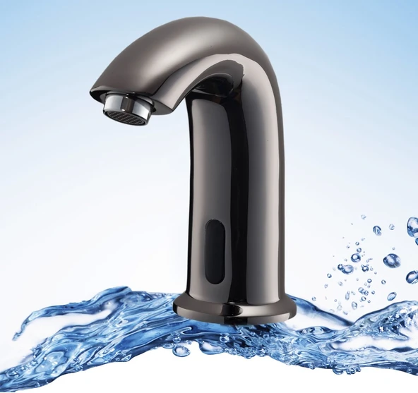 Stecell Fotoselli Lavabo Batarya Çeşme Musluk  Otamatik Akıllı Musluk Sensörlü Musluk ürün görseli