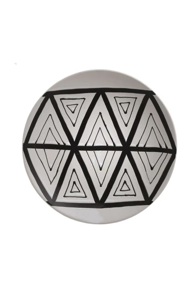 M'art In Black Dekoratif Tabak