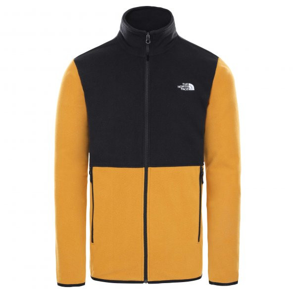 The North Face TKA Glacier Full Zip Erkek Polar - T94AJCAUV