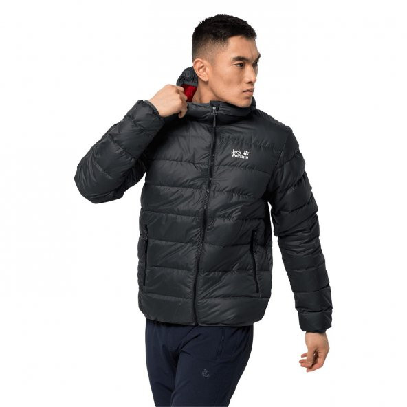 Jack Wolfskin Helium Down Hoodie Erkek Ceket - 1200573-6350 - 2