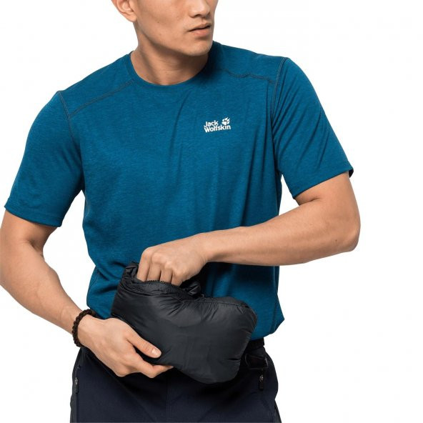 Jack Wolfskin Helium Down Hoodie Erkek Ceket - 1200573-6350 - 4