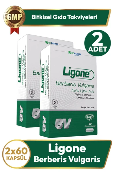 Ligone Berberis Vulgaris 60 Kapsül 2 Adet ürün görseli 1