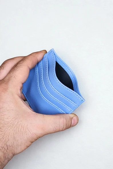 Kadın Kartlık & Cüzdan Portföy İnce Ve Ergonomik Tasarım Model - Resim 5