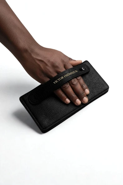 Telefon Bölmeli Cüzdan İsim Baskılı Mıknatıslı Ve El Bantlı Paraportföy ürün görseli