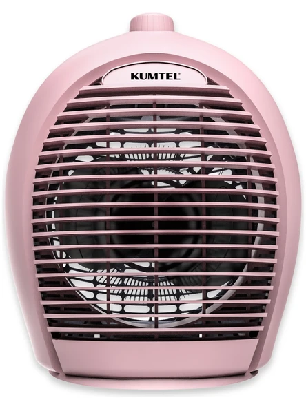 Kumtel Fanlı Isıtıcı 2000 W LX-6331 Pembe - Resim 2