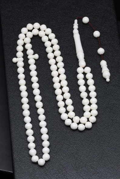 Kemik 99'lu Tesbih 7 mm İstanbul Kesim - T-1515 ürün görseli 1