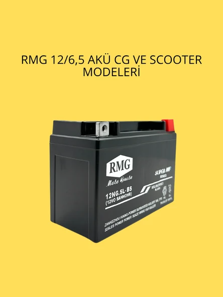 RMG 12V 6.5Ah Akü – CG ve Scooter Modelleri ürün görseli 1
