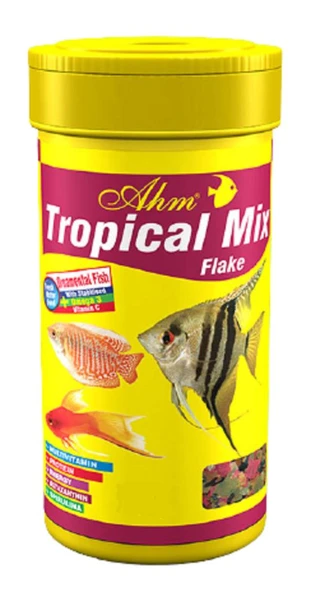 Ahm Tropical Mix Flake Food Balık Yemi 100 ml ürün görseli