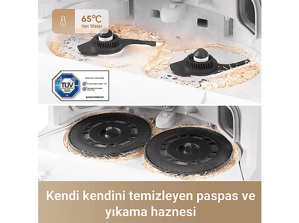 DREAME L40 Ultra Mop Robot Süpürge Beyaz - 4