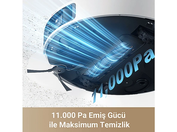 DREAME L40 Ultra Mop Robot Süpürge Beyaz - 2