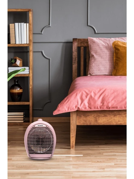 Kumtel Fanlı Isıtıcı 2000 W LX-6331 Pembe - Resim 3