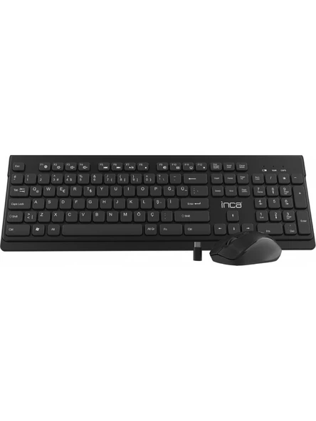 Inca IWS-519 Kablosuz Klavye Mouse Seti ürün görseli 1