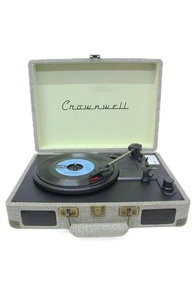 Pikap G/R Ahşap Elektronik Bluetooth Hoparlör Plak Çalar C1304 - Resim 7