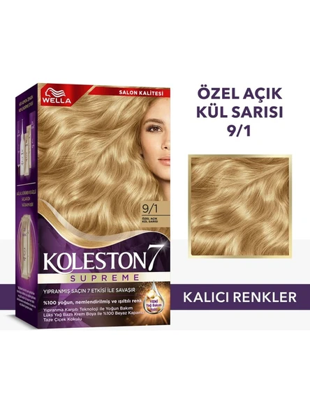 Koleston Supreme Kit 9/1 Özel Açık Kül Sarısı ürün görseli 1