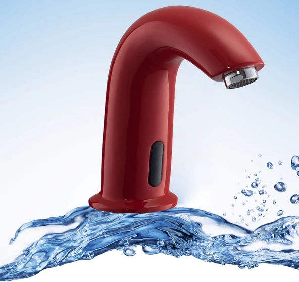 Fotoselli Batarya Musluk Armatür Çeşme Sensörlü Otamatik Musluk - Resim 4