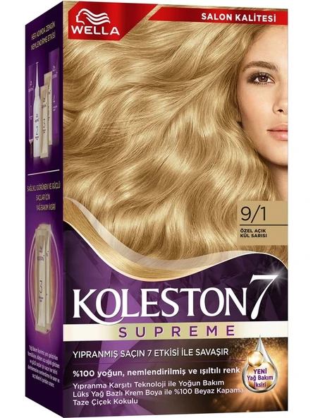 Koleston Supreme Kit 9/1 Özel Açık Kül Sarısı - Resim 3