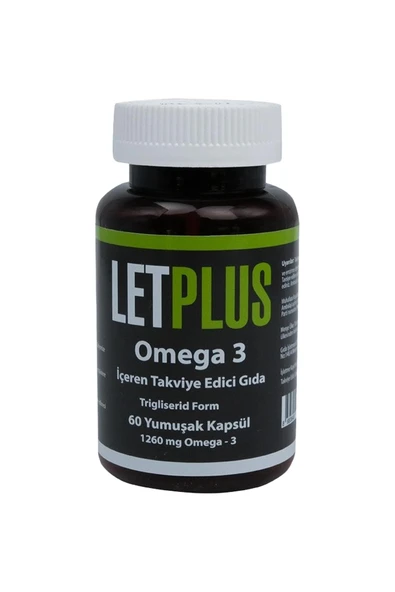 Letplus Omega 3 60 Kapsül ürün görseli 1