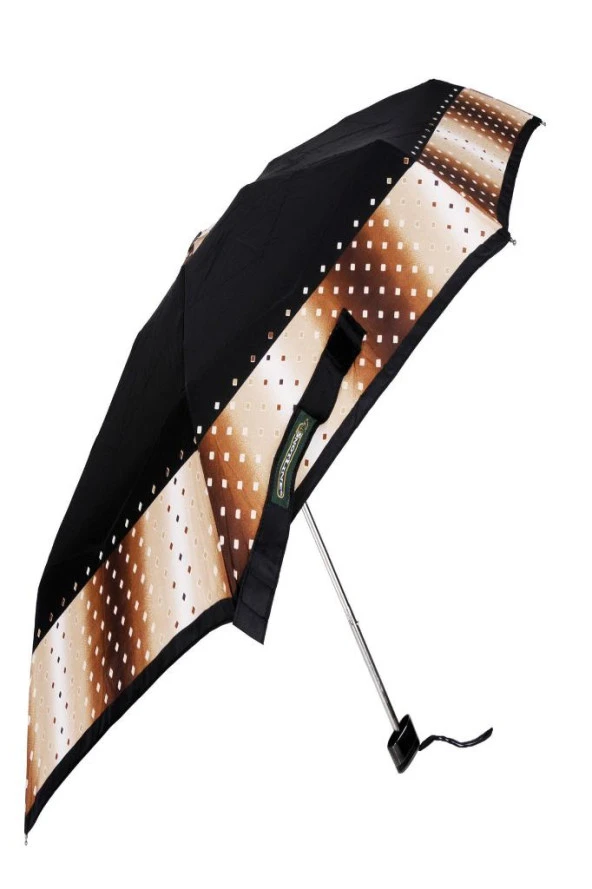 Snotline Kadın Şemsiye Micro Mini Desenli Siyah 03L