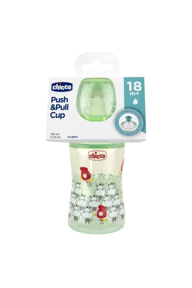 Chicco CHİCCO Push Pull Bardak 18 Ay +