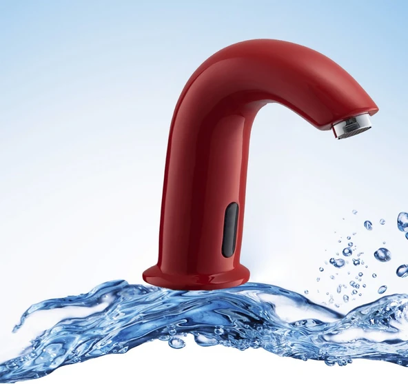 Fotoselli Batarya Musluk Armatür Çeşme Sensörlü Otamatik Musluk - Resim 5