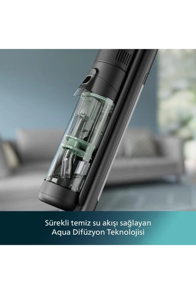Philips XW7263/11 Kablosuz Islak-Kuru Elektrikli Süpürge 7000 Serisi - Resim 2