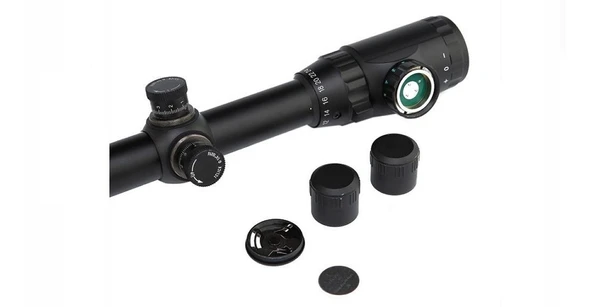 Spike 6-24x50 Aoe Tufek Dürbünü Çift Işık Kırmızı Yeşil Kaynaklı Zoomlu - Resim 2