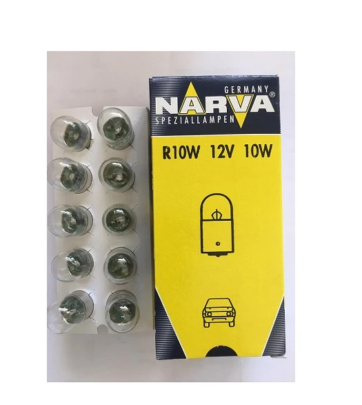 Narva 12v 10w Sinyal/stop Ampulu 10 Lu Paket ürün görseli