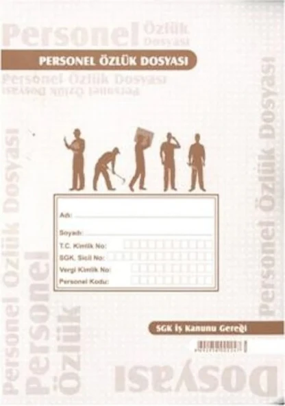 Personel Özlük Dosyası 10'Lu Özkan-Armat