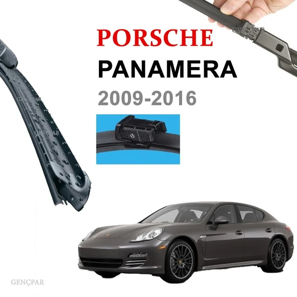 PORSCHE PANAMERA ÖN SİLECEK TAKIMI (2 ADET) 2009-2016 ürün görseli 1