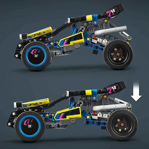 LEGO® Technic Arazi Yarışı Arabası  - 219 Parça / 6465069 - Resim 7