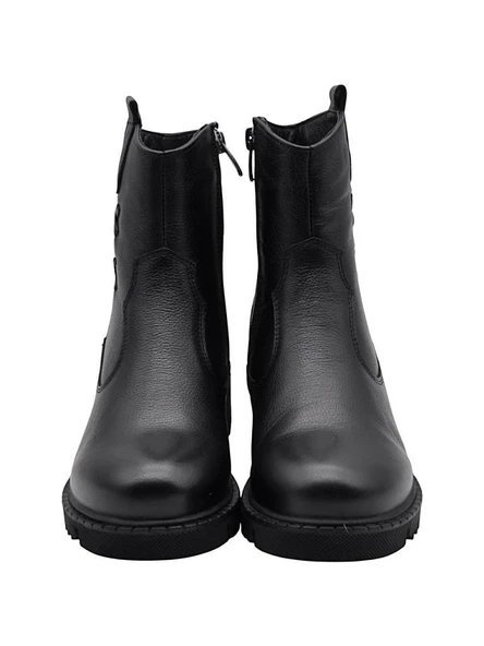 VENÜS 1950835K TOPUKLU FERMUARLI KADIN DERİ BOT - Resim 4