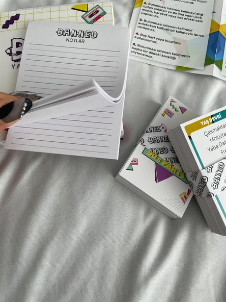 400 KELİMELİ BANNED KELİME OYUNU 90'S PARTY SERİ - 3