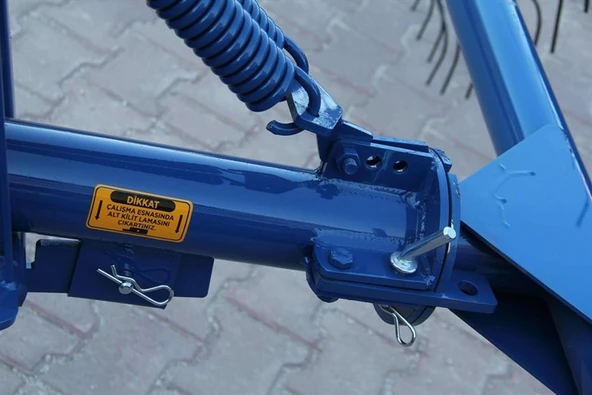 Tarım Garaj Flanşlı Ot Toplama 4'lü Tırmık - Resim 8