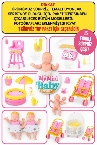 1 Adet Sürpriz My Mini Baby Serisi 2 ürün görseli 1