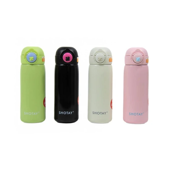 Shotay Termos Matara 430 Ml. Beyaz Sht-St-8186 - Resim 2