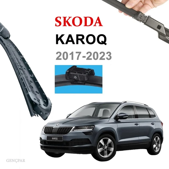 SKODA KAROQ ÖN SİLECEK TAKIMI (2 ADET) 2017-2023 ürün görseli 1