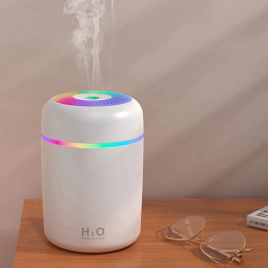 pilelistore Led Işıklı Yeni Nesil Oda Araç İçi Nemlendirici Hava Nemlendirici