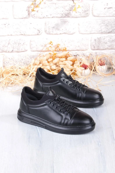 Fort 1196 Etap Lastik Bağcıklı Rahat Hafif Dikişli Taban Erkek Ayakkabı ürün görseli