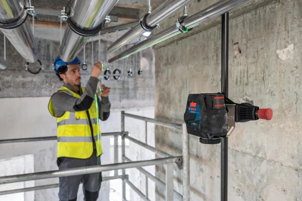 Bosch Profesyonel GCL 12V-50-22 CG 12v 2 Ah Akü L-Boxx 0601066S02 - Resim 3