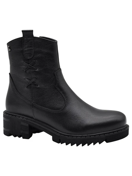 VENÜS 1950835K TOPUKLU FERMUARLI KADIN DERİ BOT ürün görseli