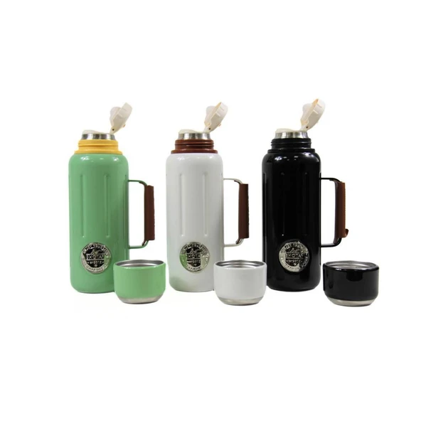 Shotay Termos Matara 1 Lt. Yeşil Sht-St-8295 - Resim 3