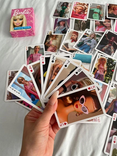 Anime Barbie İskambil Poker Kartı - 3
