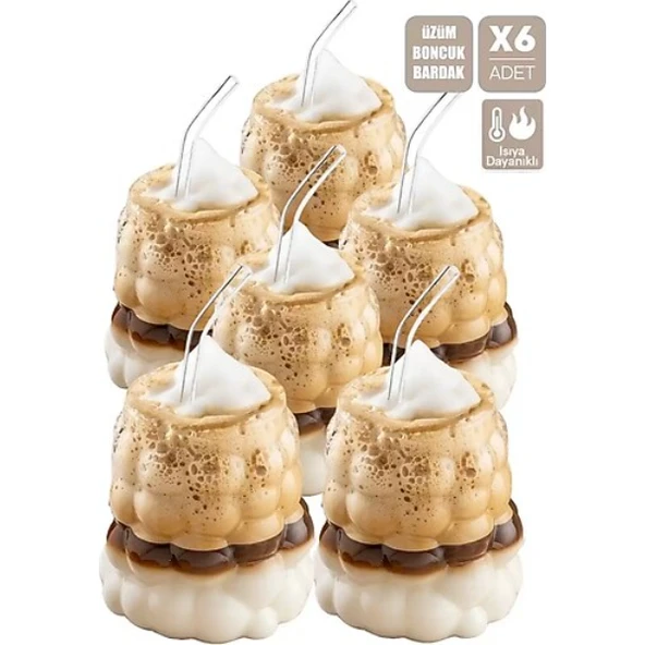 Üzüm Bardak Seti (60 ML) - 6 ADET ürün görseli 1