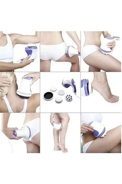 sonx Super Tone Çok Fonksiyonlu 5 Başlıklı Masaj Aleti - Resim 6